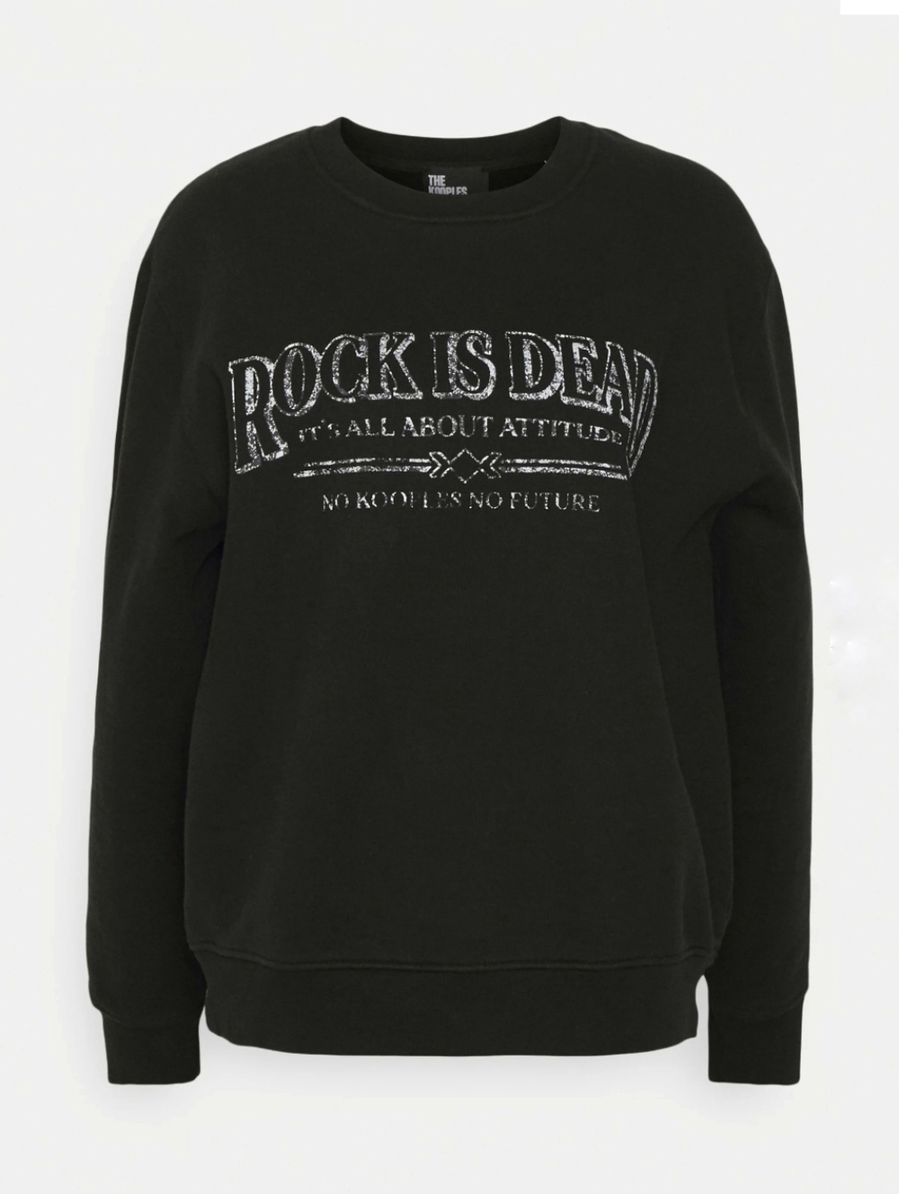 The Kooples NWT-Rock is Dead Crew Neck Pullover Graphic Sweatshirt